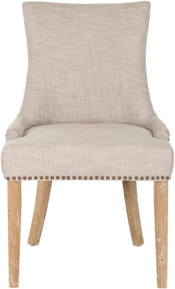 image:imageSafavieh Mercer Collection Lester Dining Chairs Zebra Grey Set of 2Birch