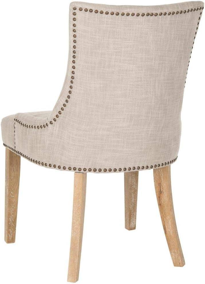 image:imageSafavieh Mercer Collection Lester Dining Chairs Zebra Grey Set of 2Birch