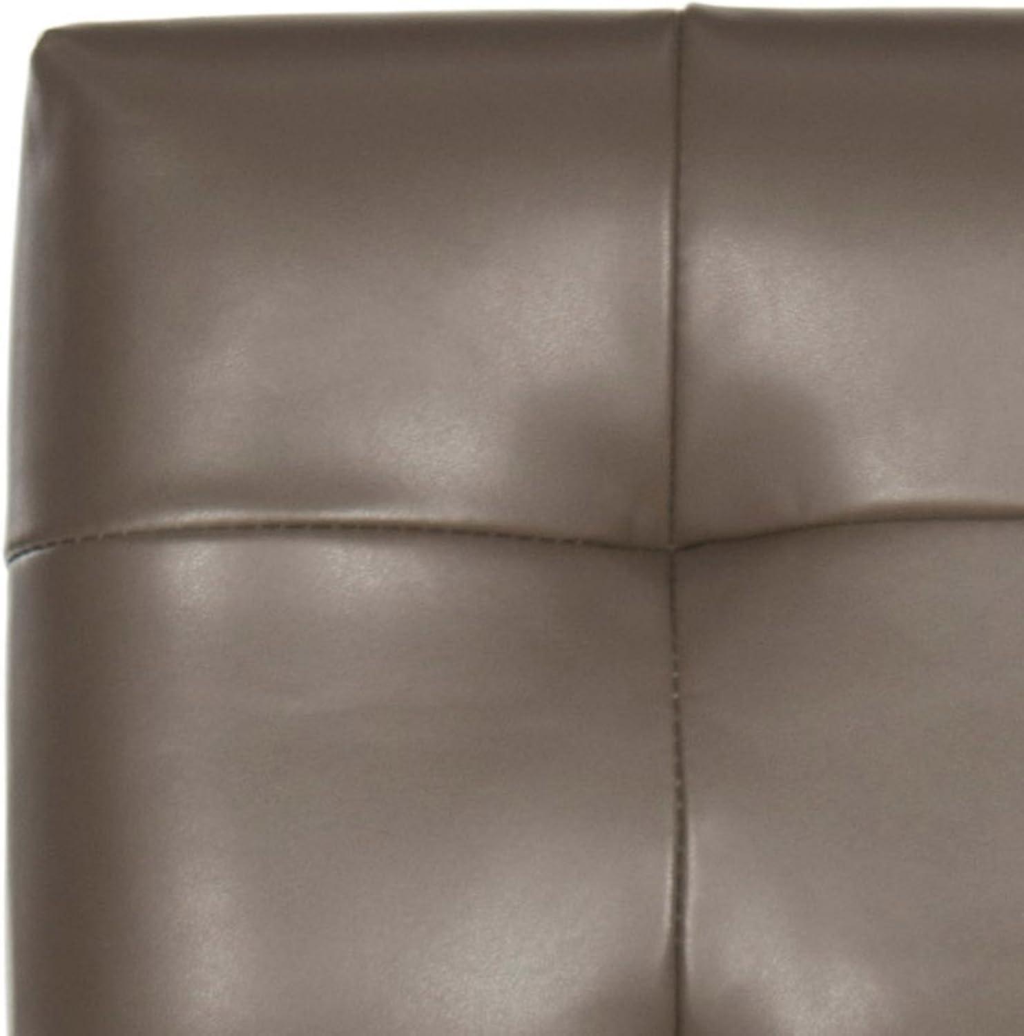 image:imageSafavieh Mercer Collection Thompson Cream Leather 258inch Counter StoolClay