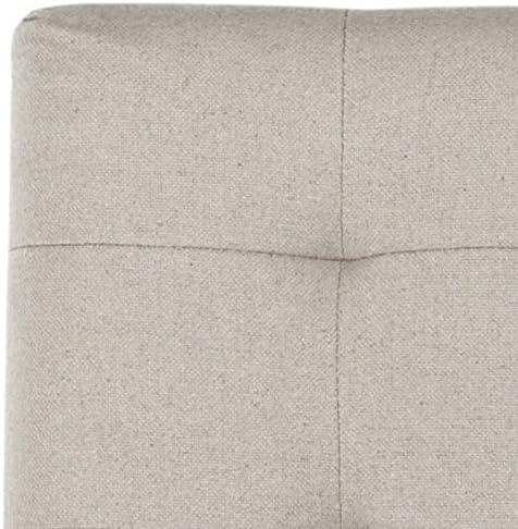 image:imageSafavieh Mercer Collection Thompson Cream Leather 258inch Counter StoolTaupe