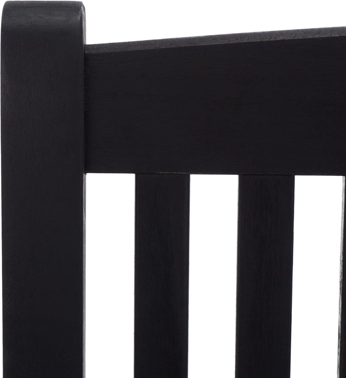 image:imageSafavieh Outdoor Collection Brisbane Grey Storage BenchBlack