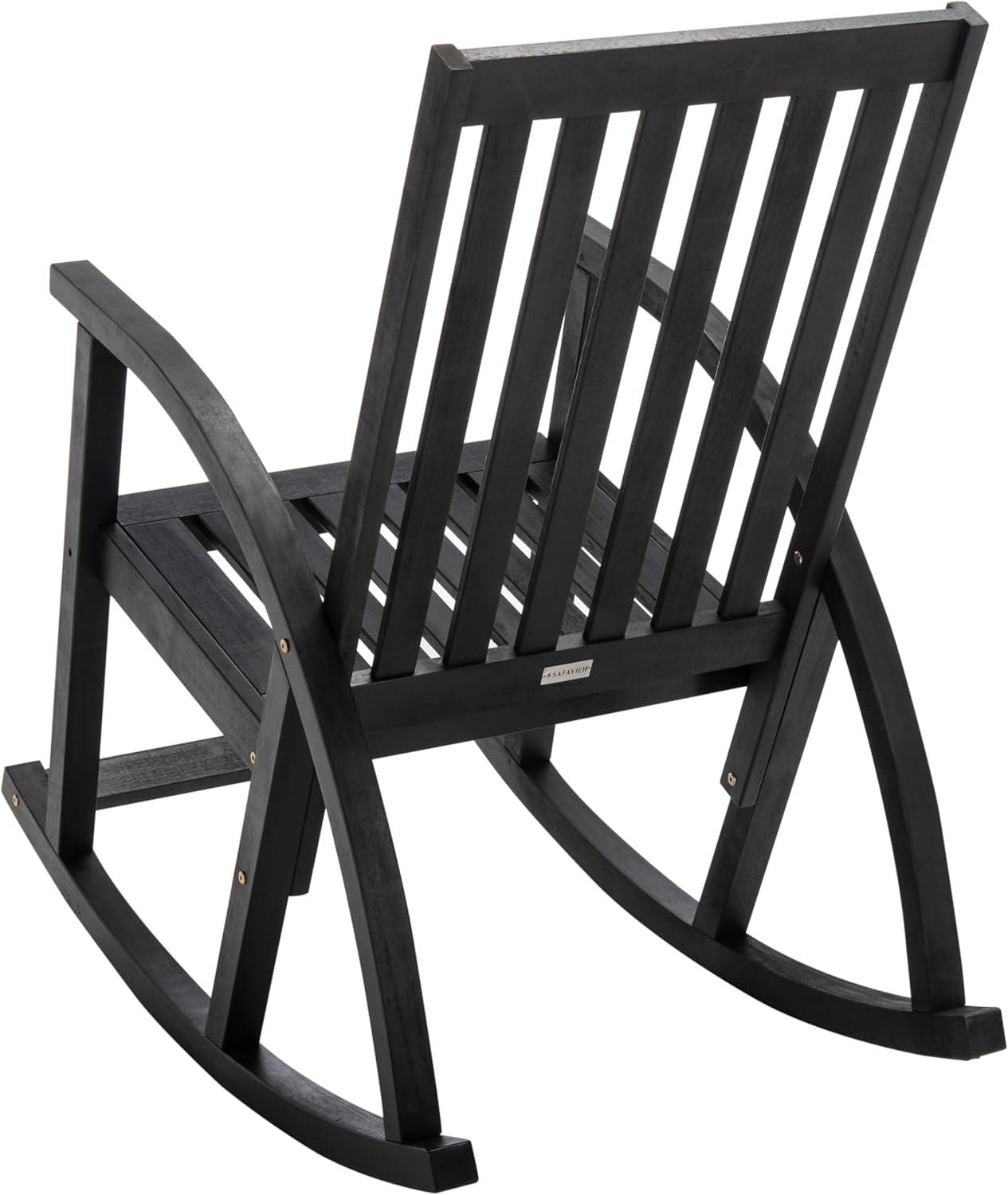 image:imageSafavieh Outdoor Collection Clayton Look Rocking ChairBlack