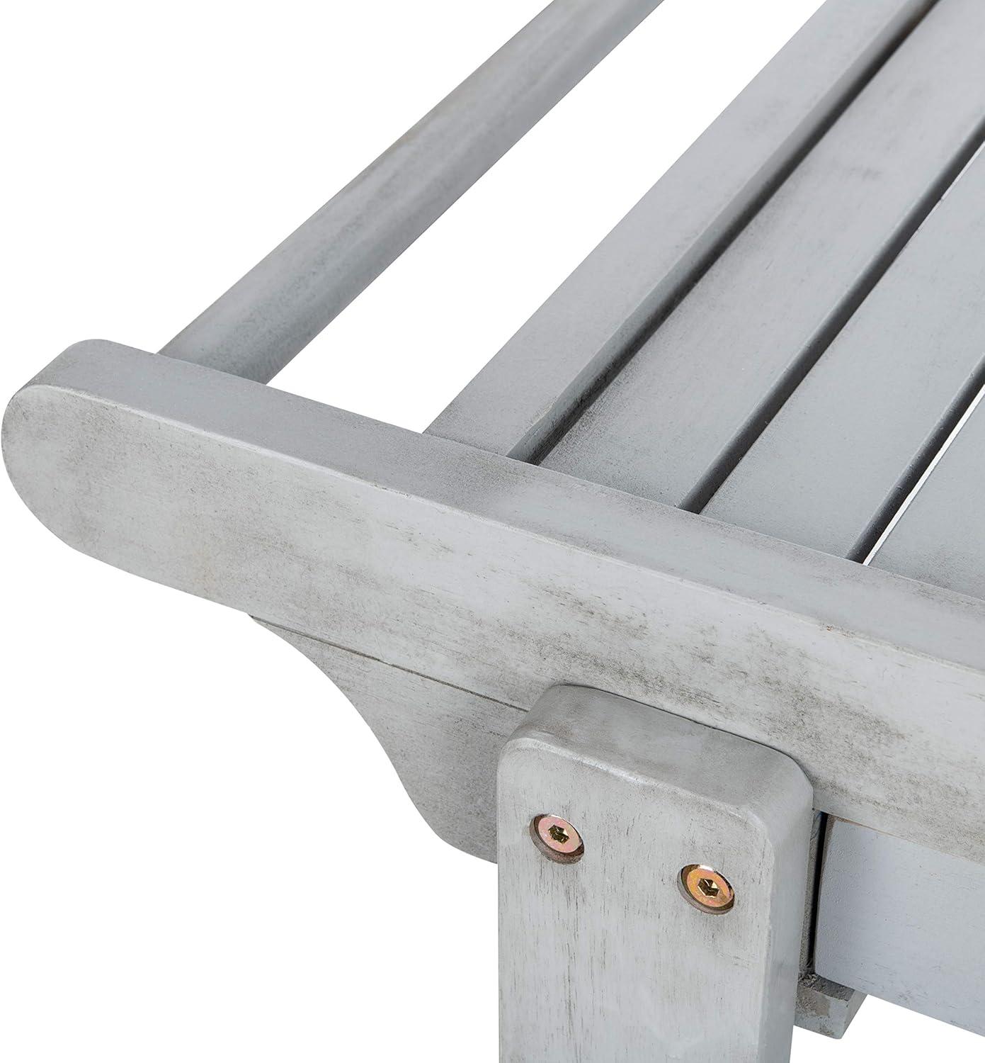 image:imageSafavieh Outdoor Collection Orland Natural Wood Tea Trolley CartGrey