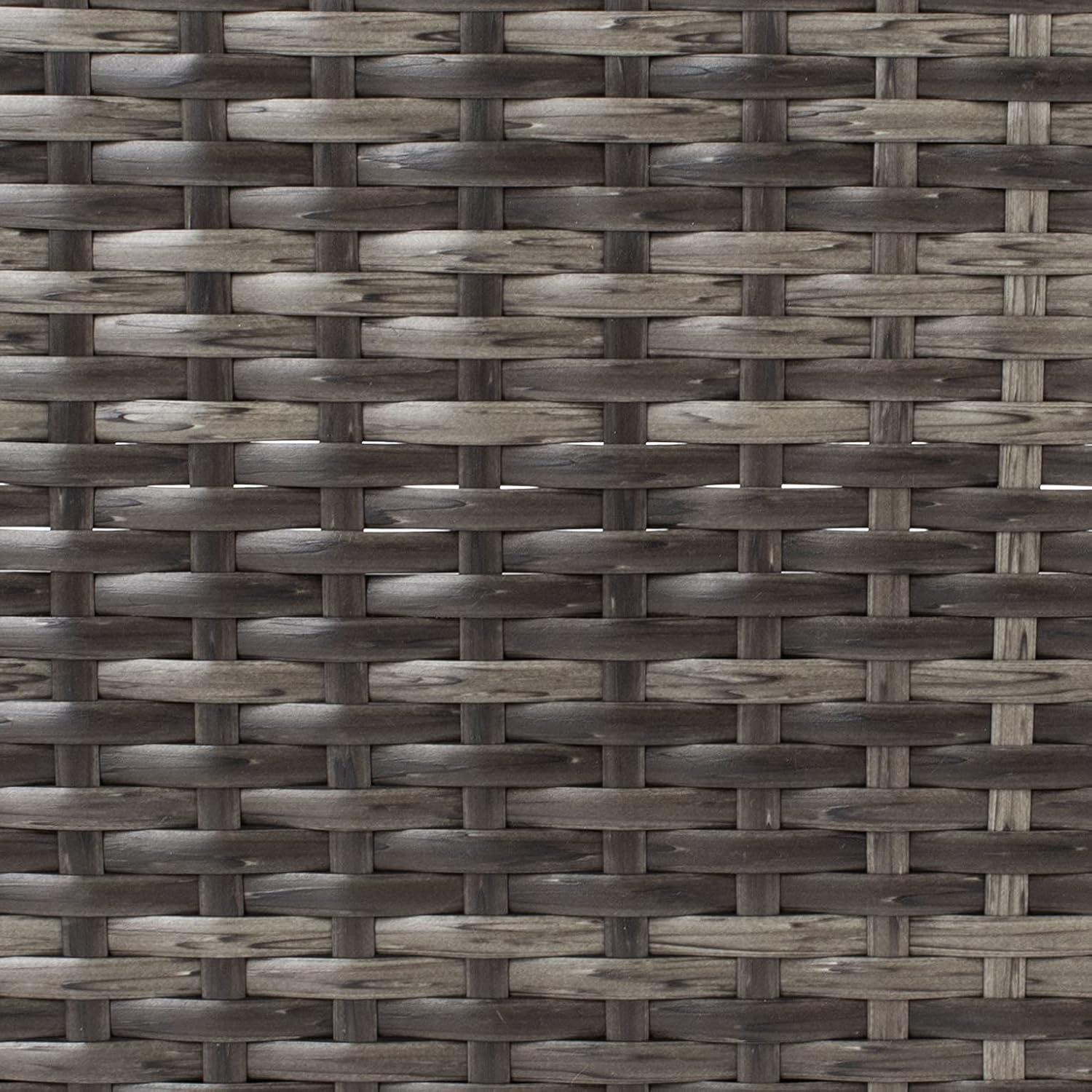 image:imageSafavieh Outdoor Collection PAT7500 Daybed BlackLight GreyGrey BrownWhite