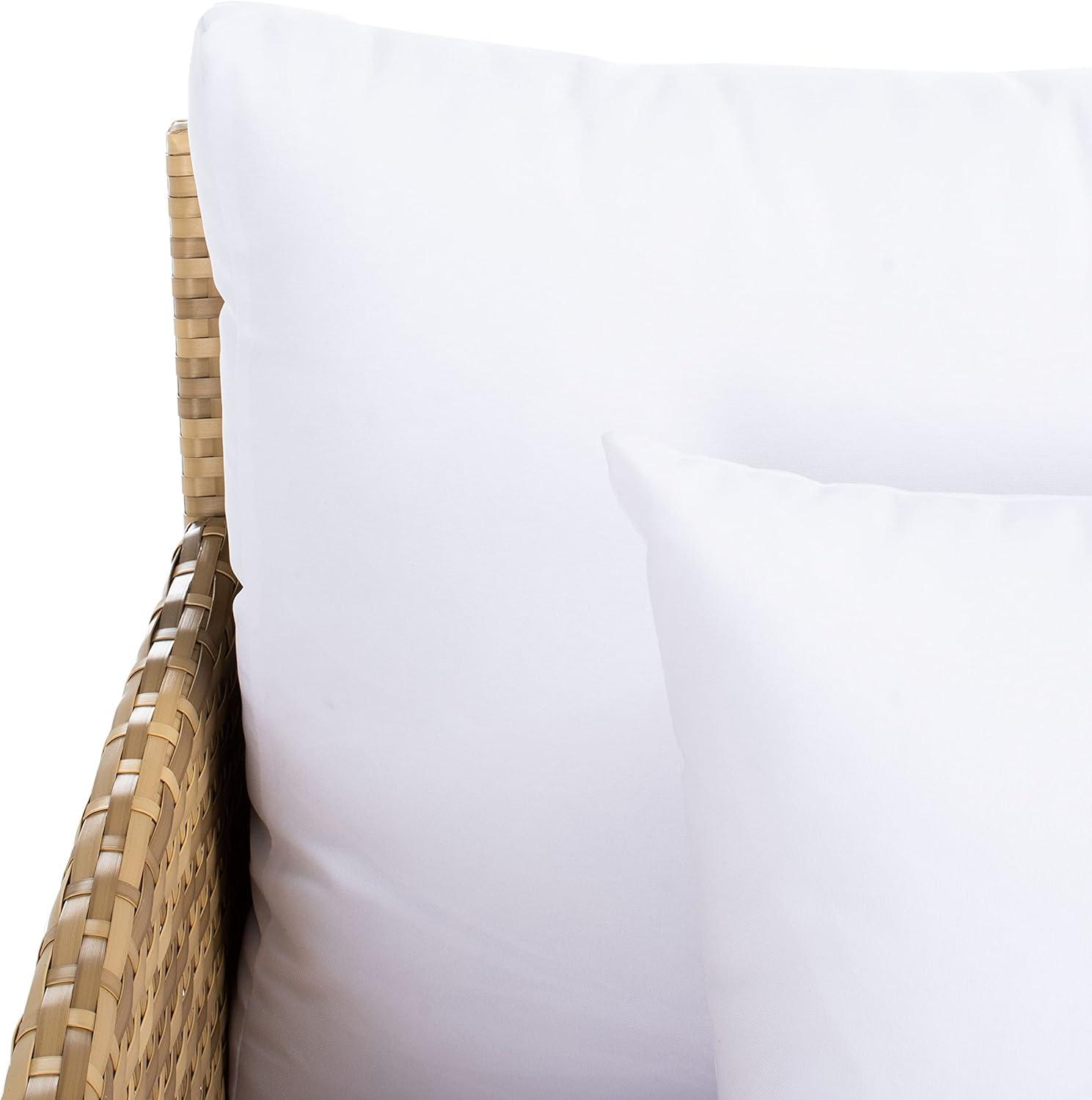 image:imageSafavieh Outdoor Collection PAT7500 Daybed BlackLight GreyNaturalWhite