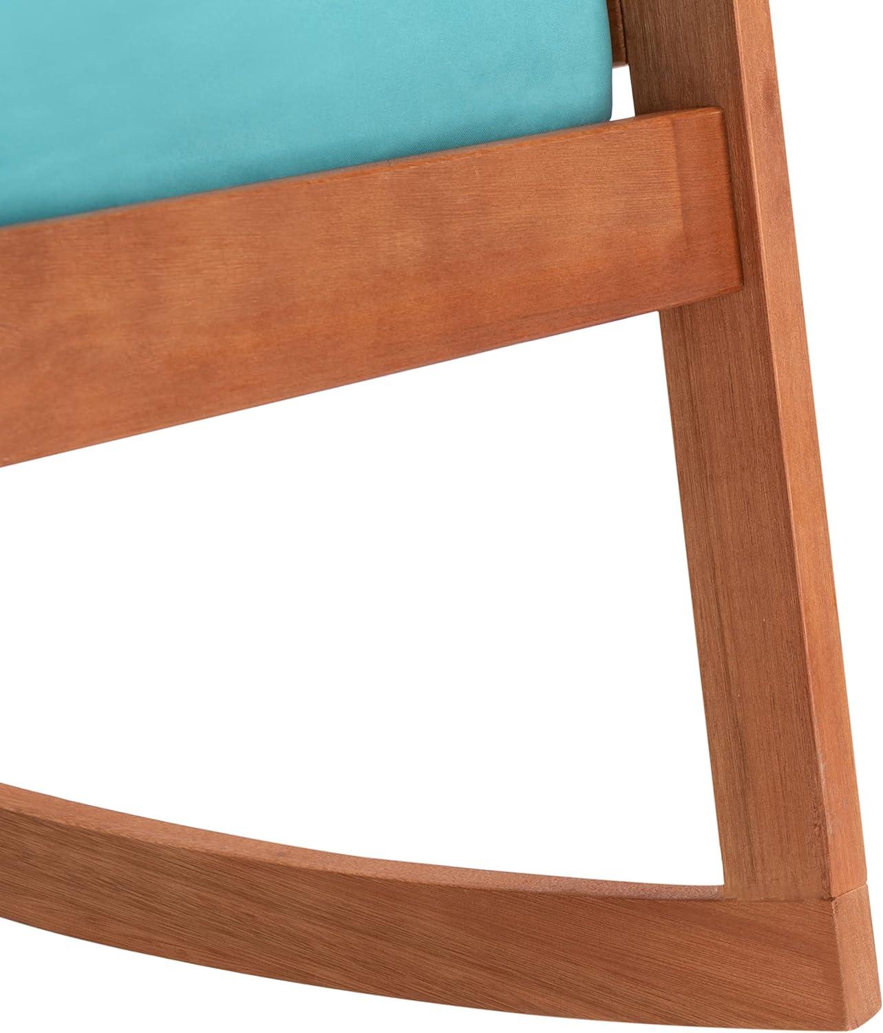 image:imageSafavieh Outdoor Collection Vernon Rocking ChairNatural Aqua