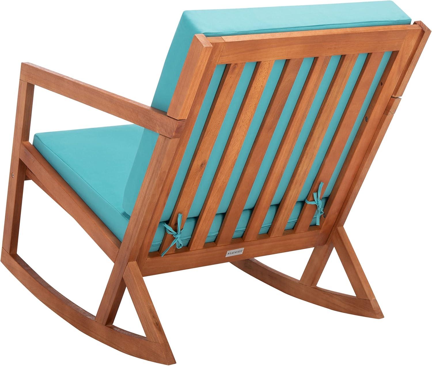image:imageSafavieh Outdoor Collection Vernon Rocking ChairNatural Aqua