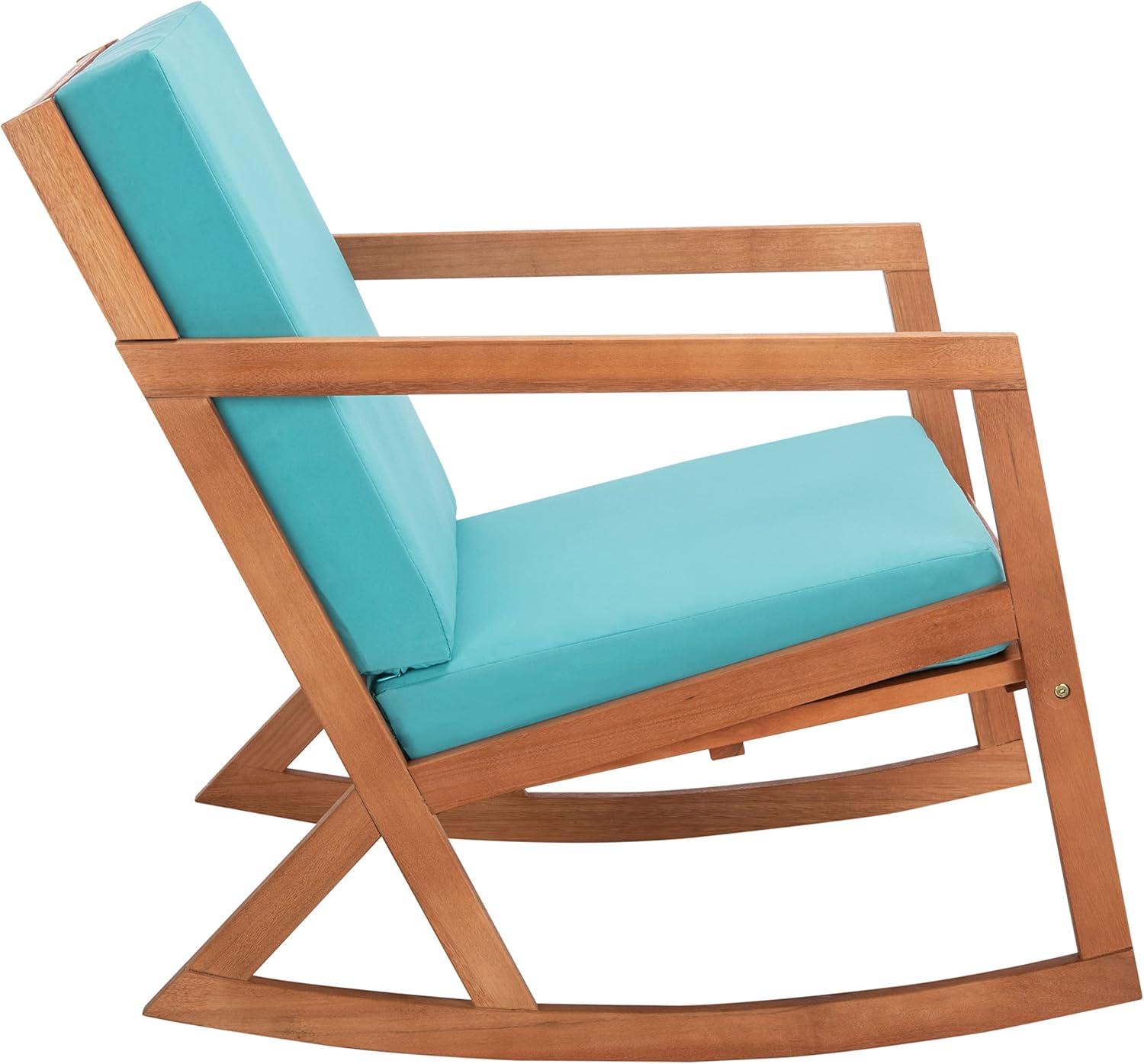 image:imageSafavieh Outdoor Collection Vernon Rocking ChairNatural Aqua