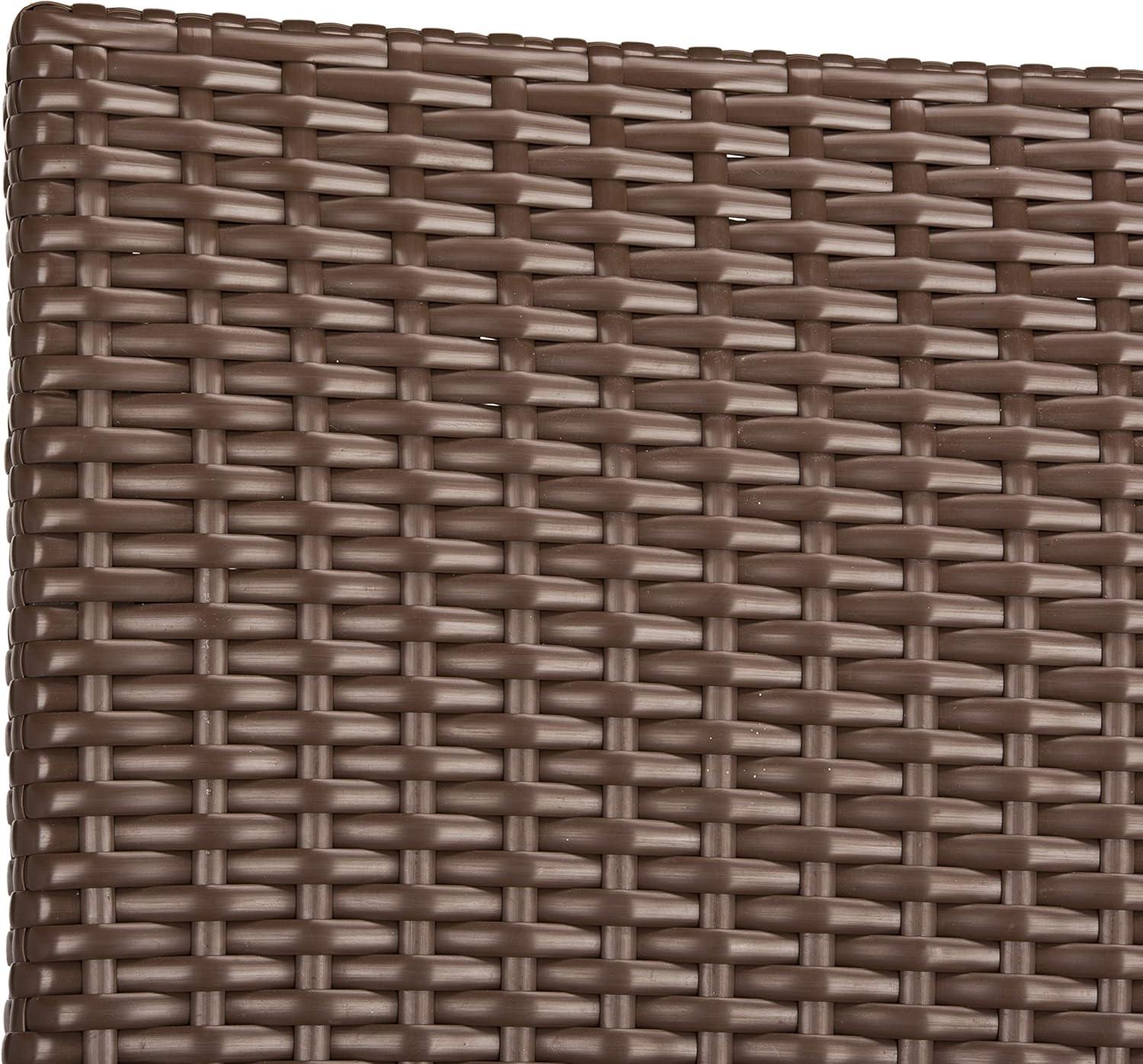 image:imageSafavieh Outdoor Living Collection Kelda Wicker Arm ChairsBrown