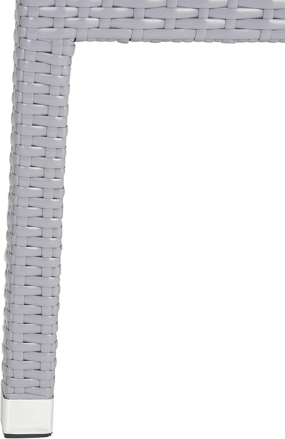image:imageSafavieh Outdoor Living Collection Kelda Wicker Arm ChairsGrey