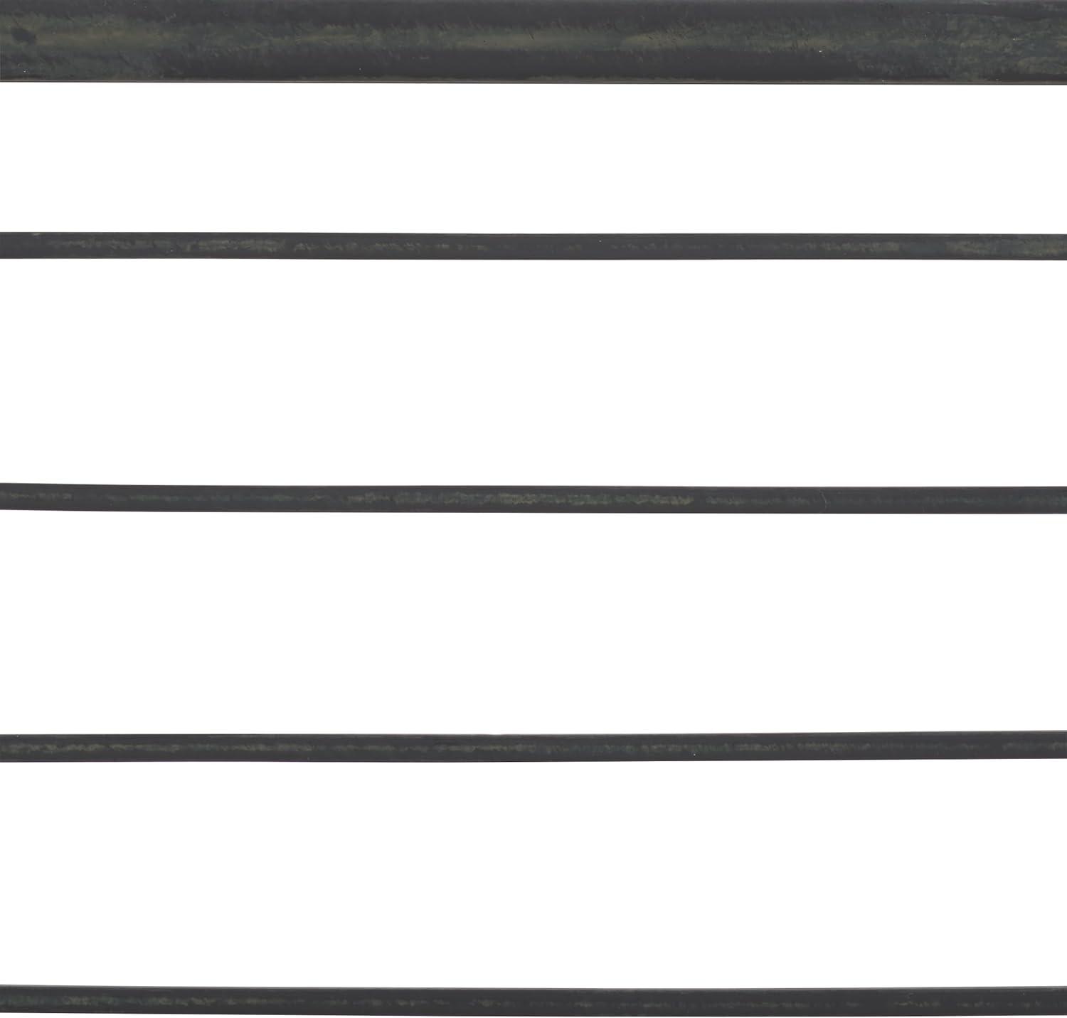 image:imageSafavieh PAT5014A Collection Amaris Rusty Orange Wrought Iron 4 Tier Outdoor Bakers Rack ShelveBlack