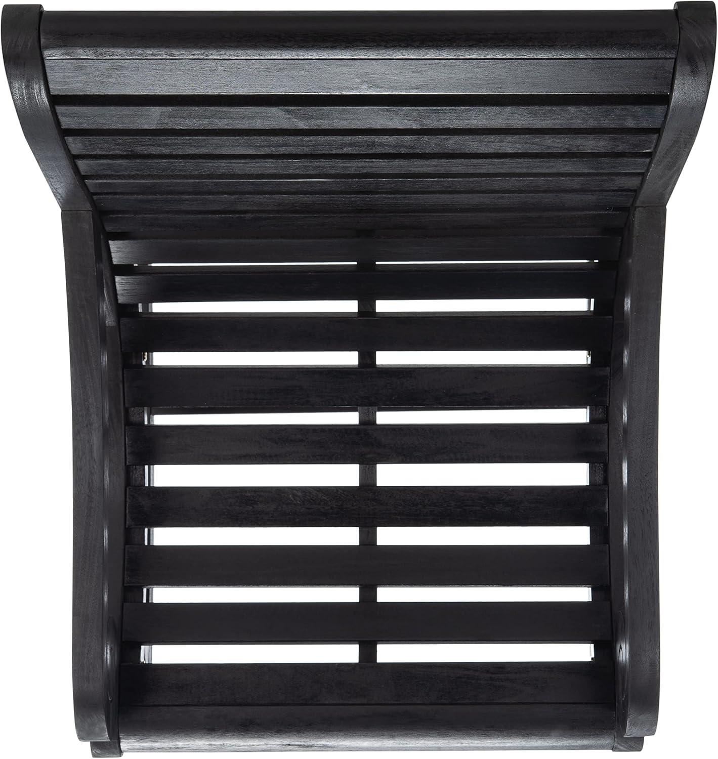 image:imageSafavieh PAT7016A Outdoor Collection Sonora Ash Grey Rocking ChairBlack