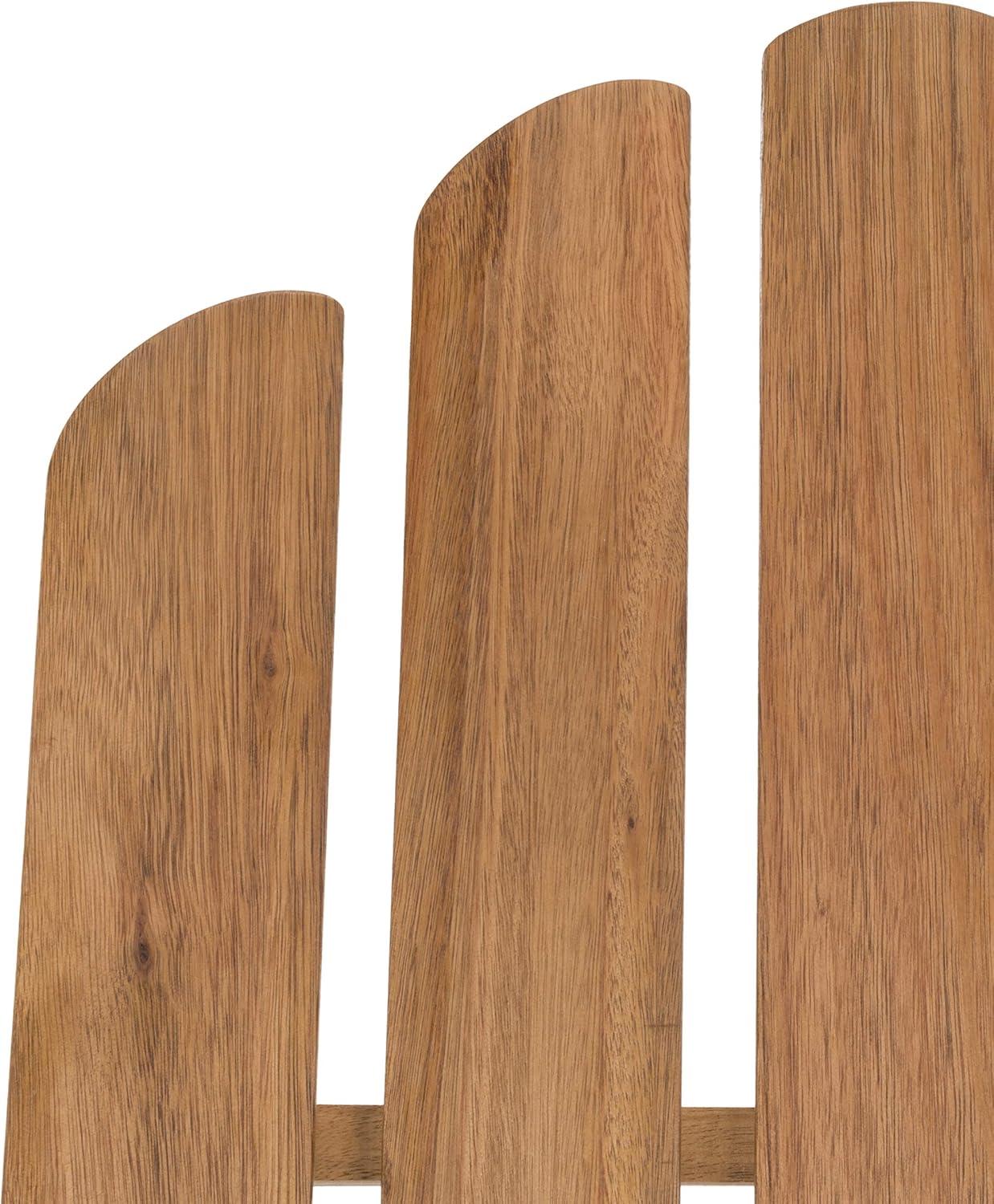 image:imageSafavieh PAT7027A Outdoor Collection Topher Teak Adirondack ChairNatural