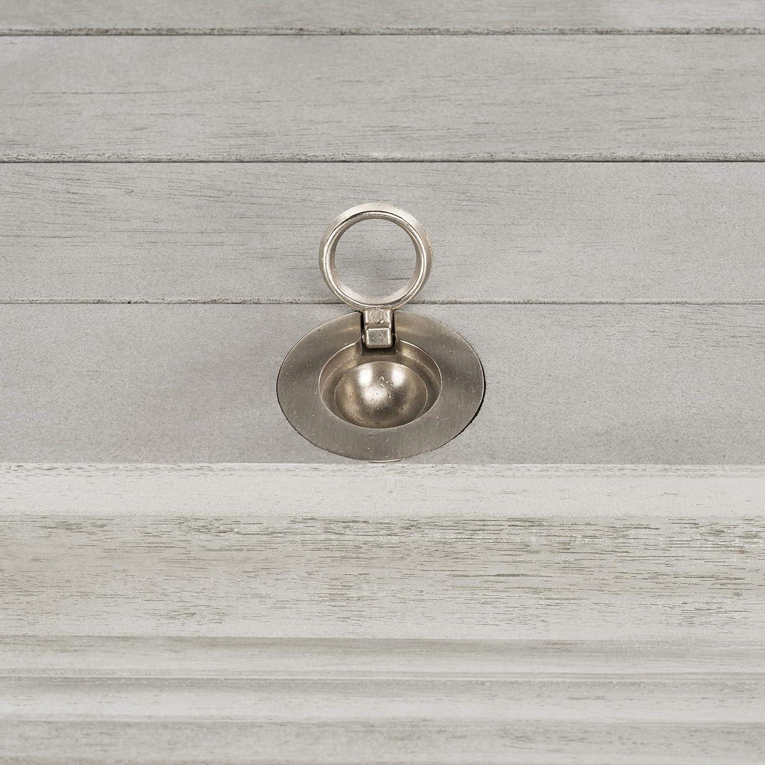 image:imageSafavieh PAT7038A Outdoor Collection Elina Teak 472 Cushion Deck BoxGray