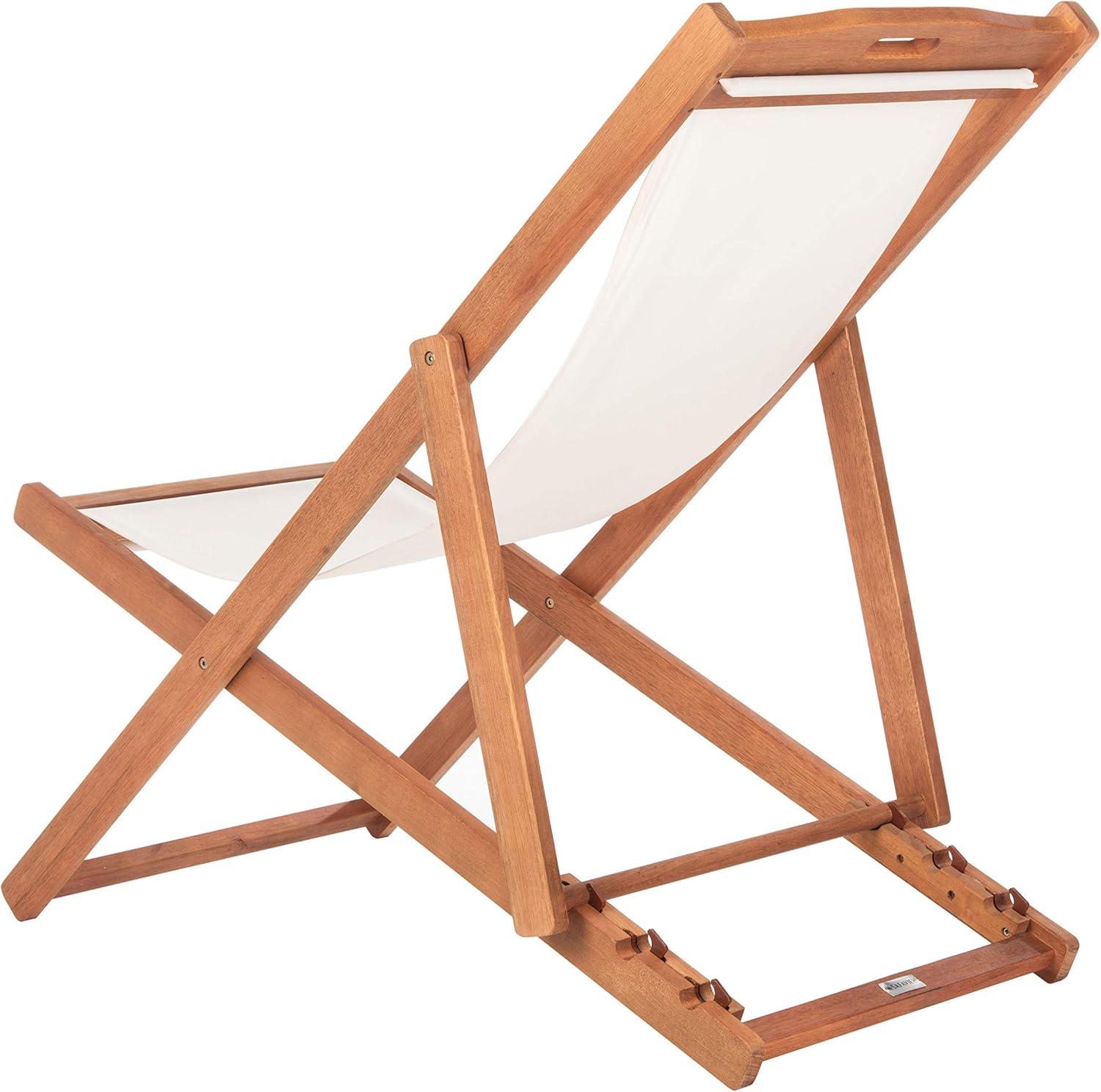 image:imageSafavieh PAT7040A SET2 Outdoor Collection Loren TeakNatural Beige