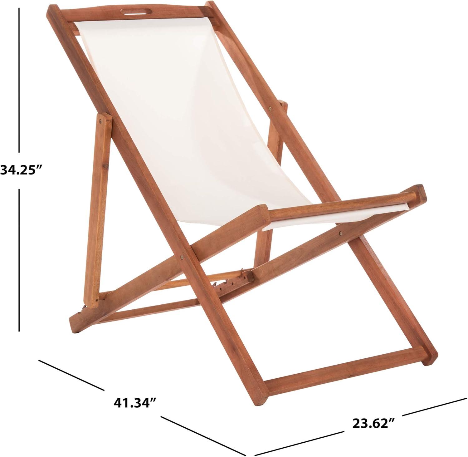 image:imageSafavieh PAT7040A SET2 Outdoor Collection Loren TeakNatural Beige