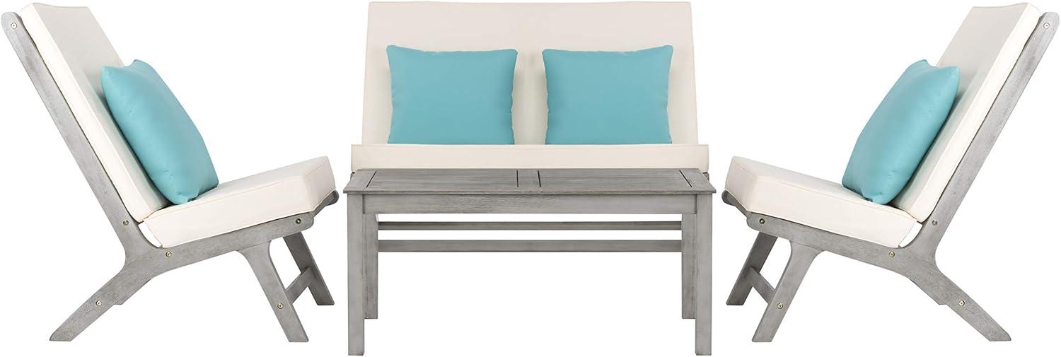 image:imageSafavieh PAT7044A Collection Chaston TeakGreyBeige Soild