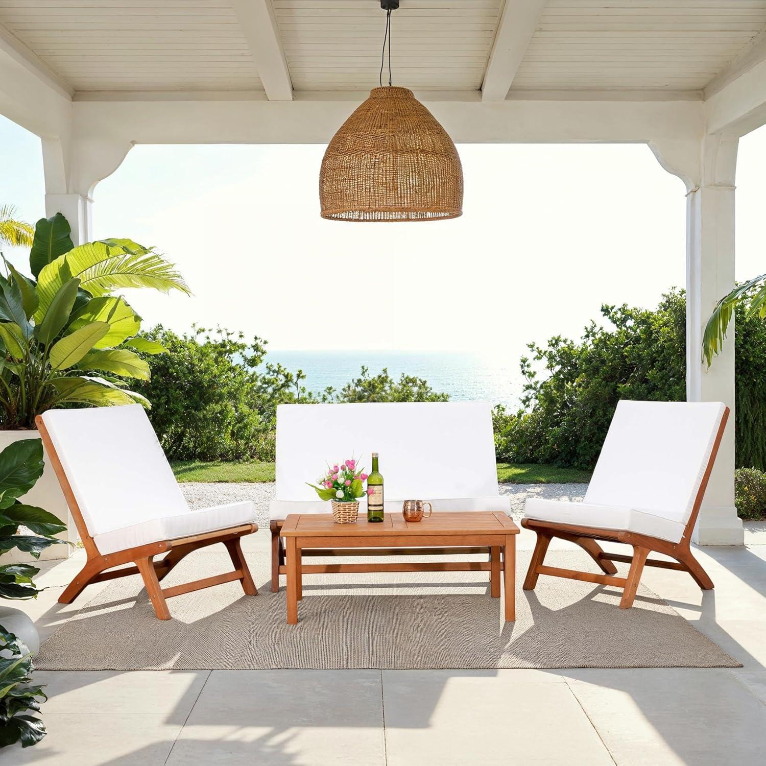 image:imageSafavieh PAT7044A Collection Chaston TeakNaturalBeige