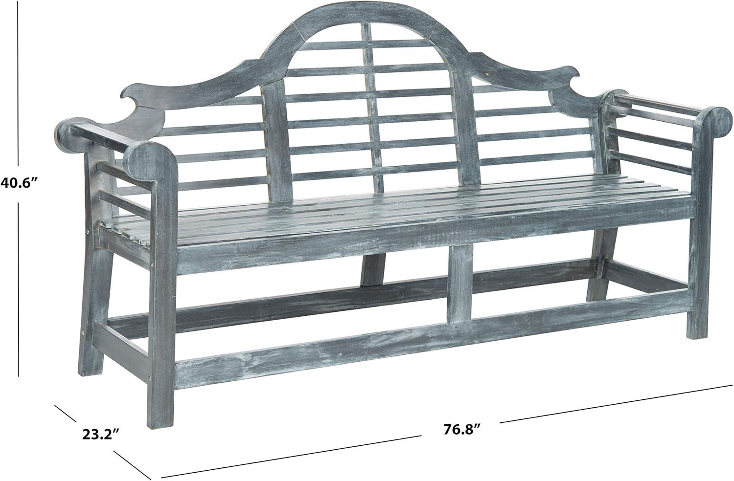 image:imageSafavieh Patio Collection Felicity Adirondack Acacia Wood BenchAsh Grey