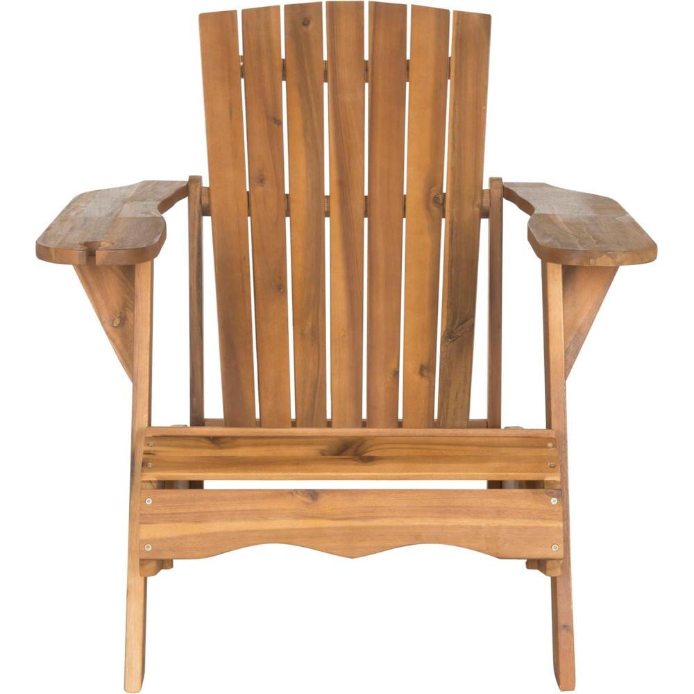 image:imageSAFAVIEH Outdoor Collection Vista Adirondack ChairNatural