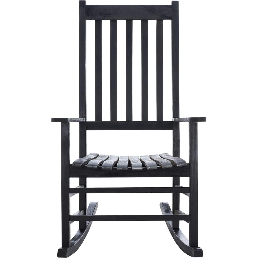image:imageSAFAVIEH Outdoor Living Collection Shasta Rocking ChairBlack