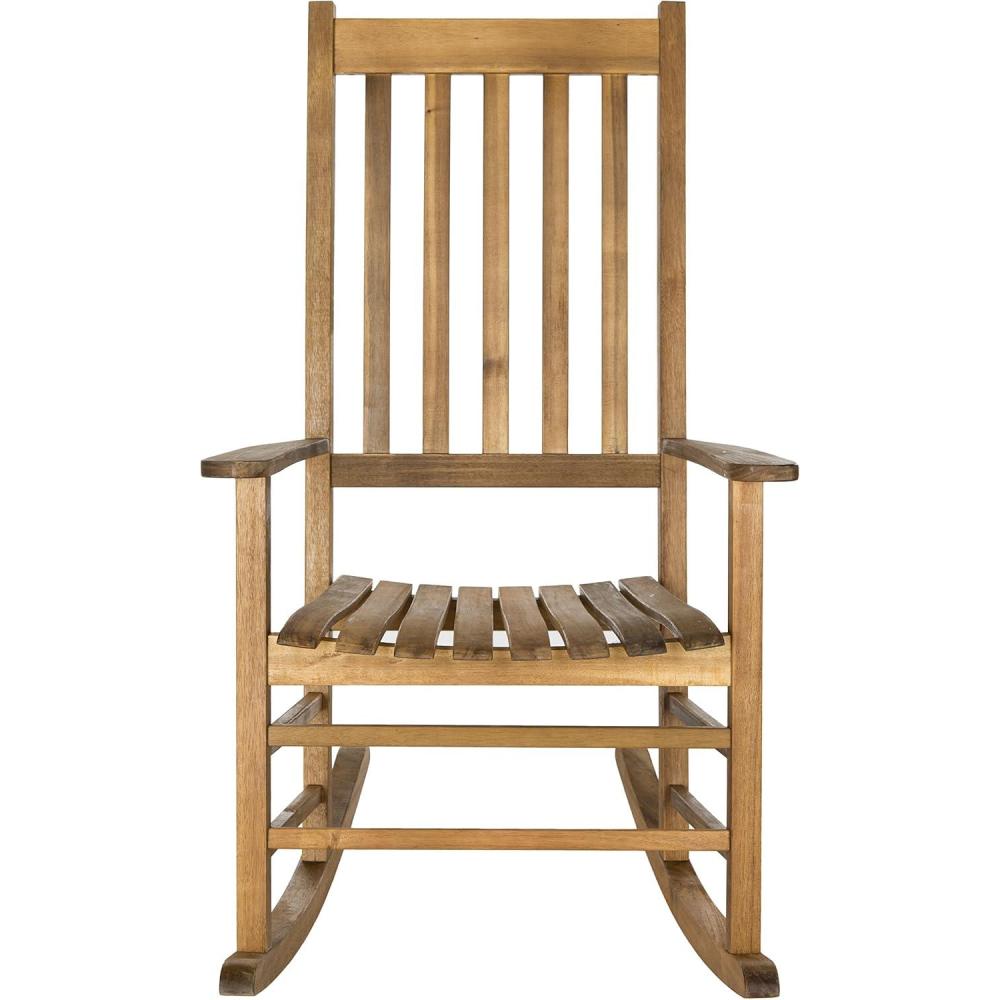 image:imageSAFAVIEH Outdoor Living Collection Shasta Rocking ChairTeak