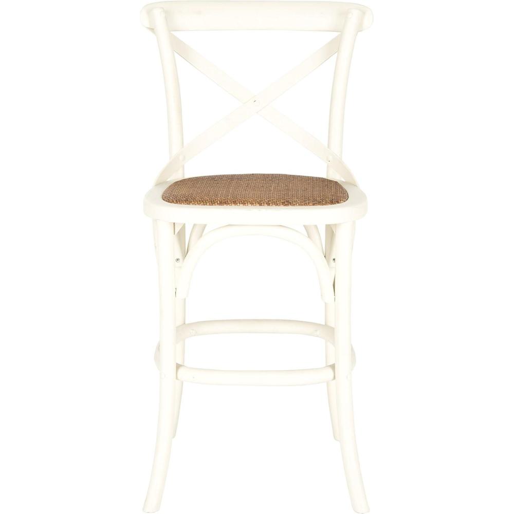 image:imageSafavieh American Homes Collection Franklin Counter Stool Antique WhiteAntique White