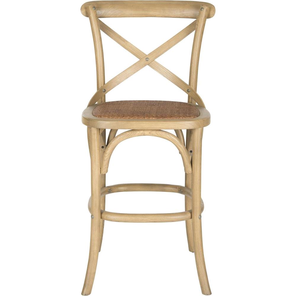 image:imageSafavieh American Homes Collection Franklin Counter Stool Antique WhiteOak