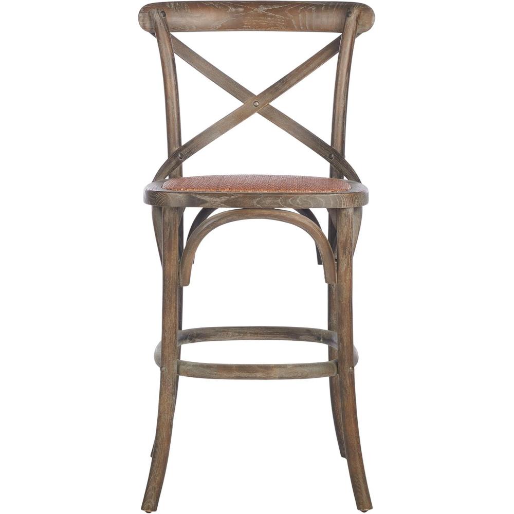 image:imageSafavieh American Homes Collection Franklin Counter Stool Antique WhiteWeatheredGrey