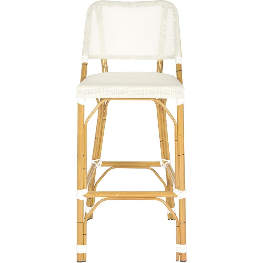 image:imageSafavieh Home Collection Deltana Beige Indoor Outdoor BarstoolBeige