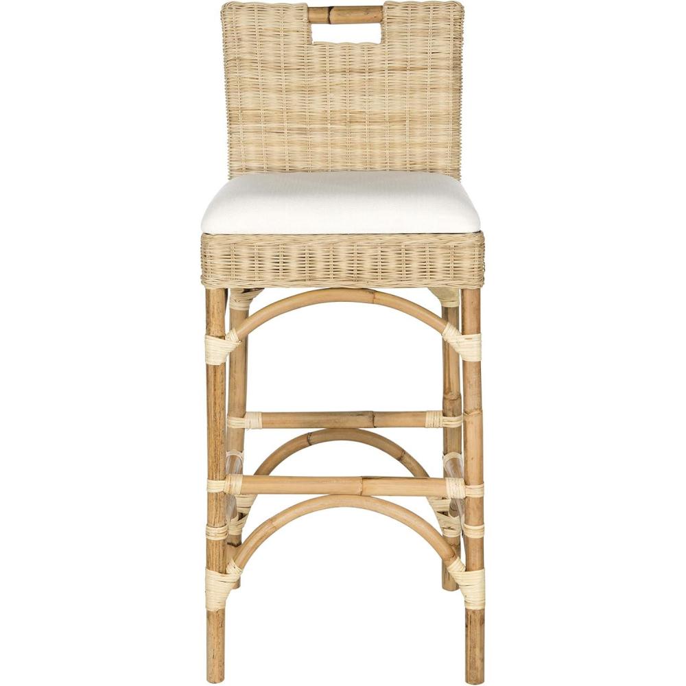 image:imageSafavieh Home Collection Fremont Natural BarstoolNatural