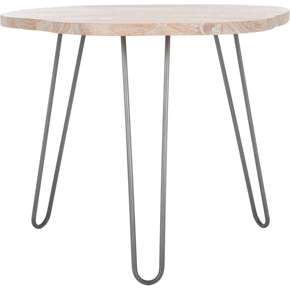 image:imageSafavieh Home Collection Mindy Natural Wood Top Dining TableNatural