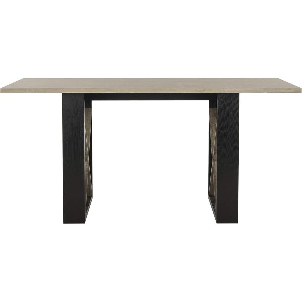 image:imageSafavieh Home Collection Monty Modern Farmhouse Light Grey 30inch Dining Table