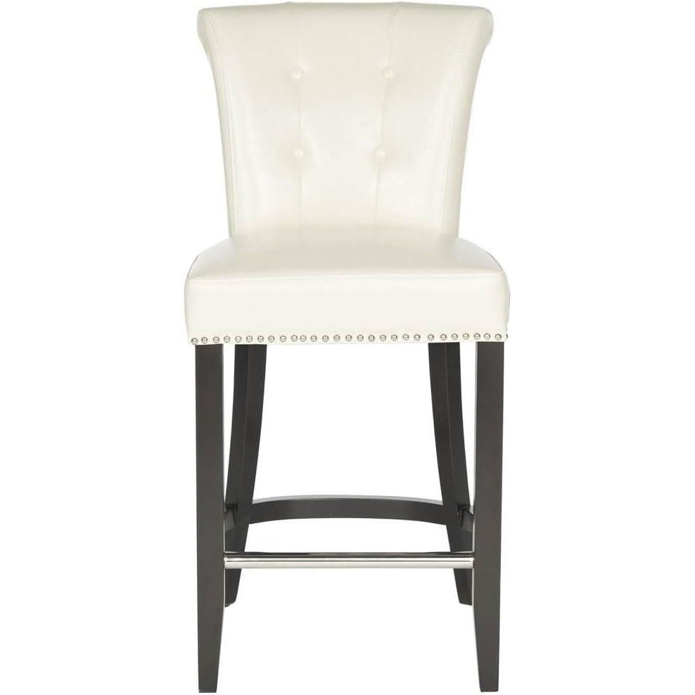 image:imageSafavieh Hudson Collection Addo Ring Counter Stool CharcoalFlat Cream