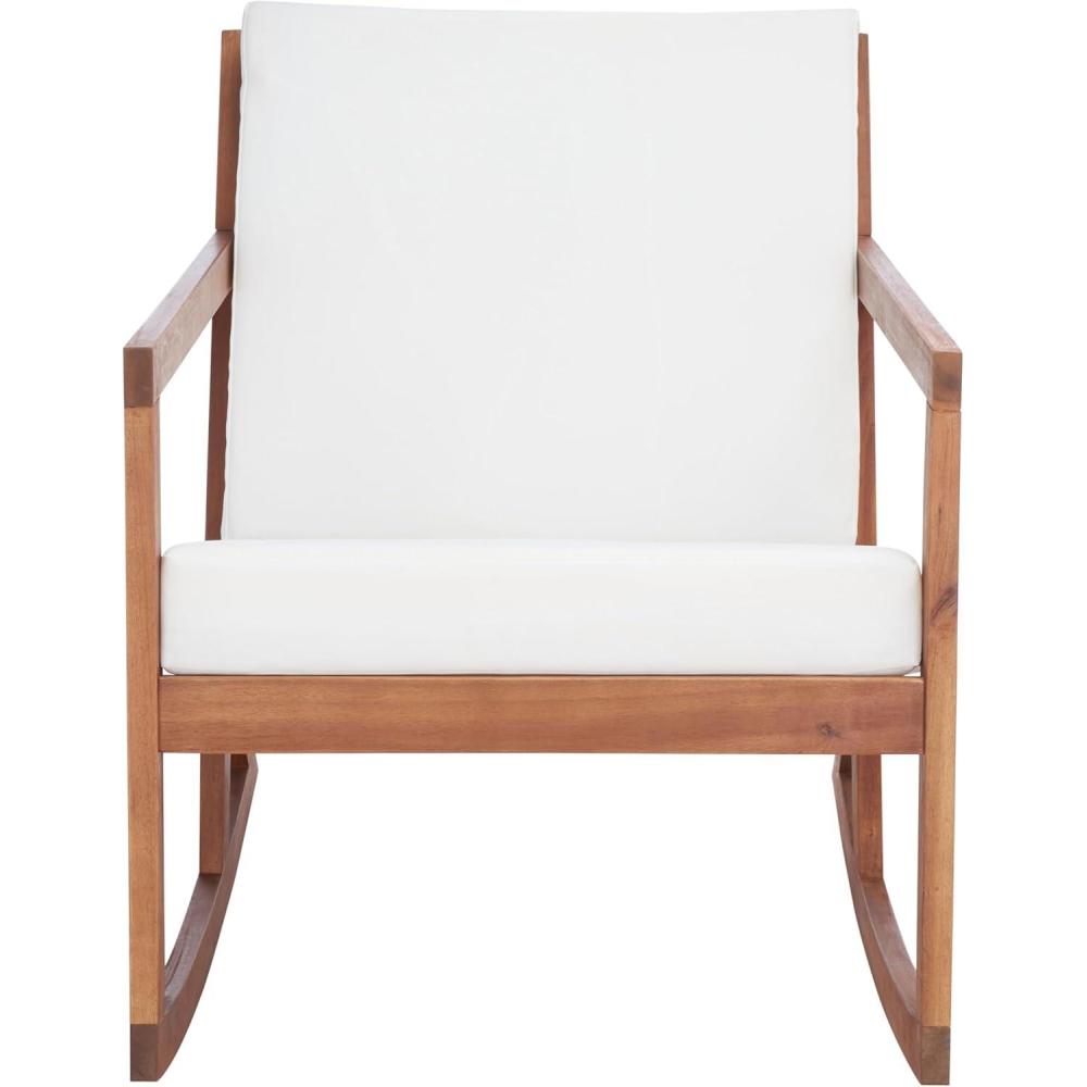 image:imageSafavieh Outdoor Collection Vernon Rocking ChairNatural  Beige