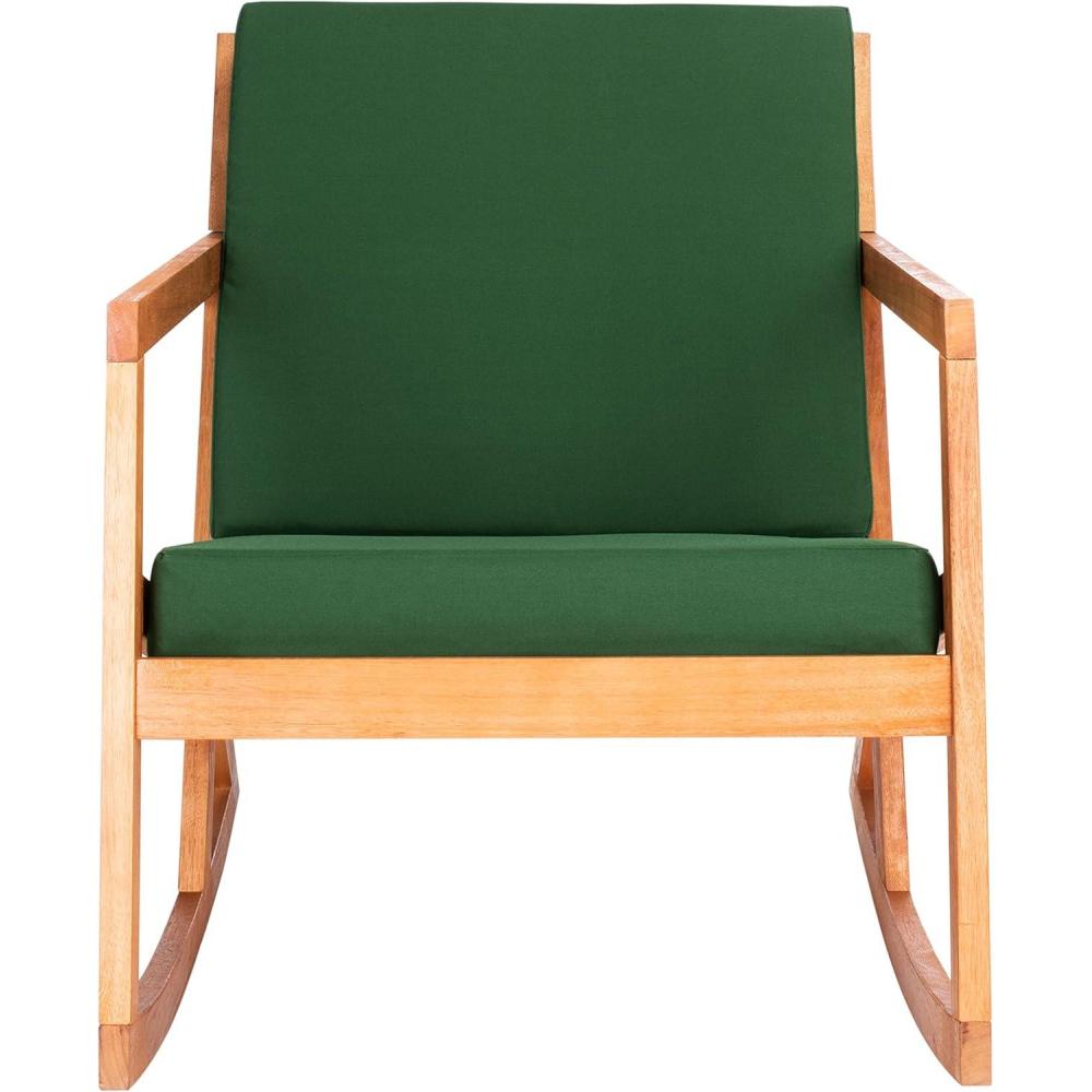 image:imageSafavieh Outdoor Collection Vernon Rocking ChairNatural  Green