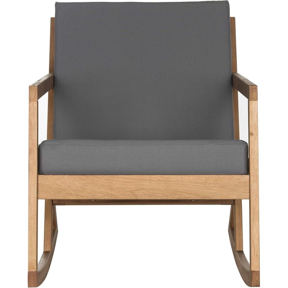 image:imageSafavieh Outdoor Collection Vernon Rocking ChairNatural Grey