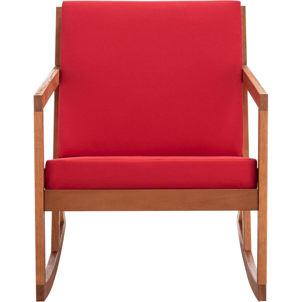 image:imageSafavieh Outdoor Collection Vernon Rocking ChairNatural Red