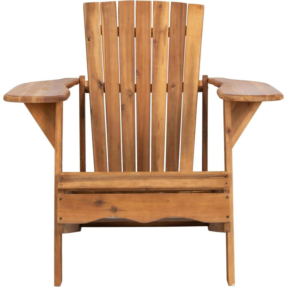 image:imageSafavieh PAT6700G Outdoor Collection Mopani Rustic Brown Side ChairNatural