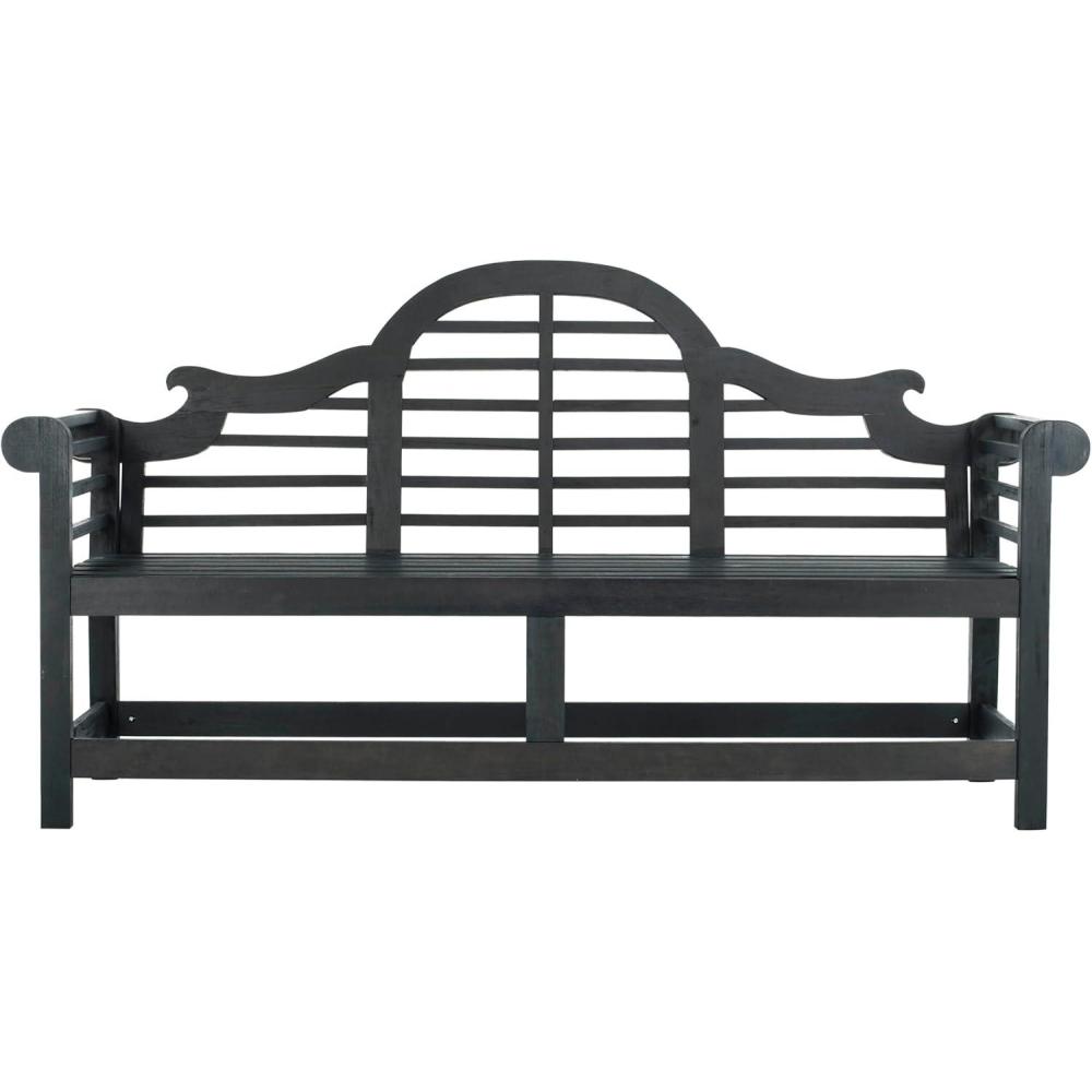 image:imageSafavieh Patio Collection Felicity Adirondack Acacia Wood BenchDark Slate Gray