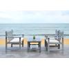 SAFAVIEH 4-Piece Outdoor Collection Burbank Patio Set