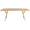 SAFAVIEH Couture Home Collection Barron Wood Rectangle Kitchen Dining Room Table