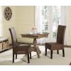 SAFAVIEH Home Collection – Arjun Set of 2 Grey Wicker Dining Chairs, Tall Back Dining Chairs with Pine Wood Legs for Kitchen or Dining Room (SEA8013A-SET2)(Brown / Multi)