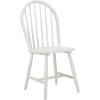 SAFAVIEH Home Collection – Camden Set of 2 Black Windsor Farmhouse Dining Chairs, Spindle Back Solid Wood Chairs, Americana Style Seating (DCH8501A-SET2)(Off White)