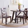 SAFAVIEH Home Collection Ainslee Brown Rectangle Dining Table