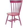 SAFAVIEH Home Collection Parker Farmhouse Raspberry Windsor Spindle Solid Wood Dining Chair Set of 2(Raspberry)