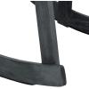 SAFAVIEH Outdoor Collection Alexei Ash Grey Rocking Chair(Dark Slate Gray)
