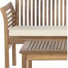 SAFAVIEH Outdoor Collection Carson Grey Wash/ Beige Cushions 4-Piece Conversation Patio Set(Natural / Beige)