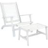 SAFAVIEH Outdoor Collection Chantelle Acacia Wood Woven Rattan 5-Piece Patio Set PAT7076B, Grey/Grey(Grey/Grey)