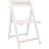 SAFAVIEH Outdoor Collection Kerman Grey Wash 5-Piece Foldable Patio Dining Set (Fully Assembled)(White)